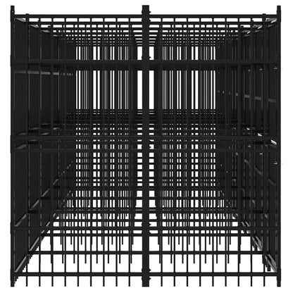 Outdoor Dog Kennel Steel 12.9 m²