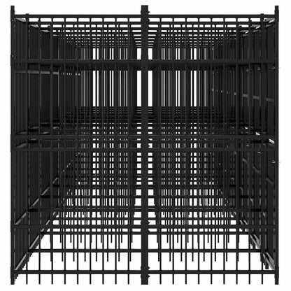 Outdoor Dog Kennel Steel 14.75 m²