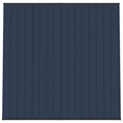 Outdoor Dog Kennel with Roof Steel 3.69 m²