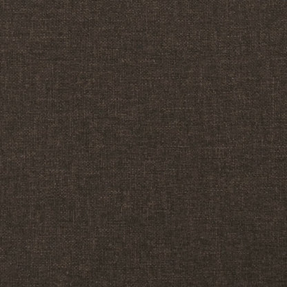 Massage Chair Dark Brown Fabric
