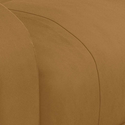 Massage Chair Brown Velvet