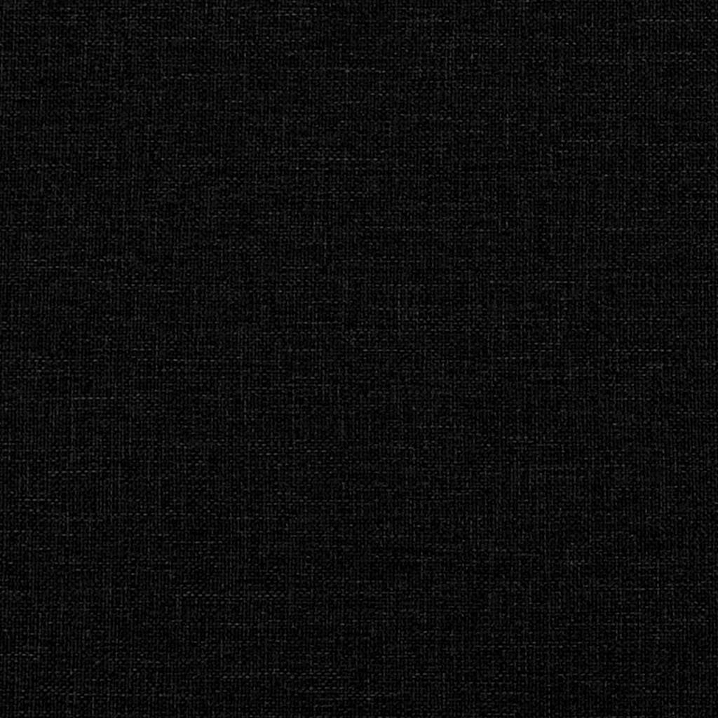Recliner Chair Black Fabric
