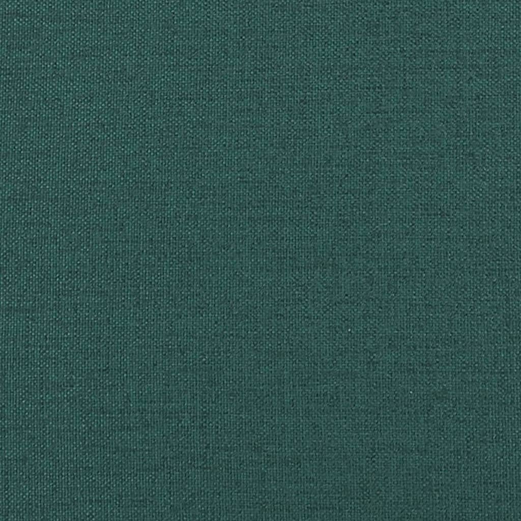 Recliner Chair Dark Green Fabric