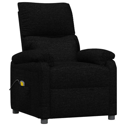 Massage Chair Black Fabric