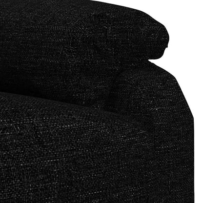 Massage Chair Black Fabric