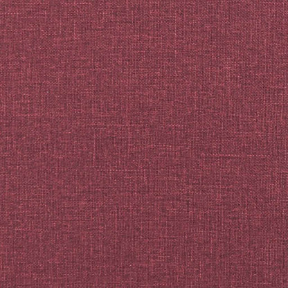 Massage Chair Wine Red Fabric