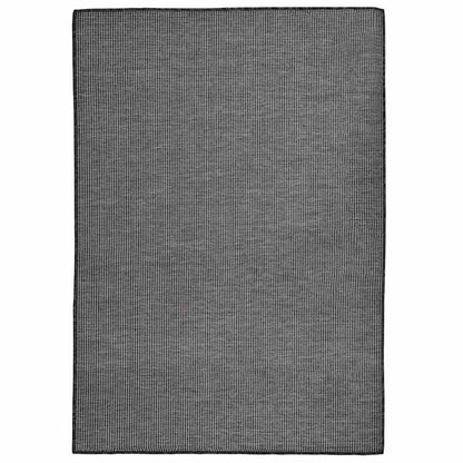 Outdoor Flatweave Rug 160x230 cm Grey