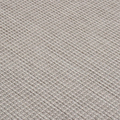 Outdoor Flatweave Rug 80x150 cm Light Grey