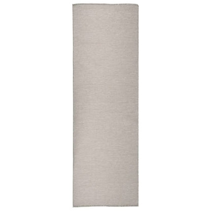 Outdoor Rug | Taupe | 100% Polypropylene | 80 x 250 cm