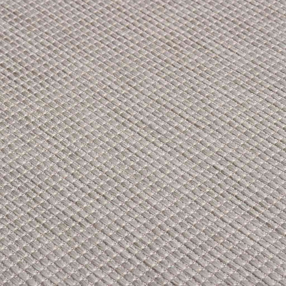 Outdoor Flatweave Rug 160x230 cm Light Grey