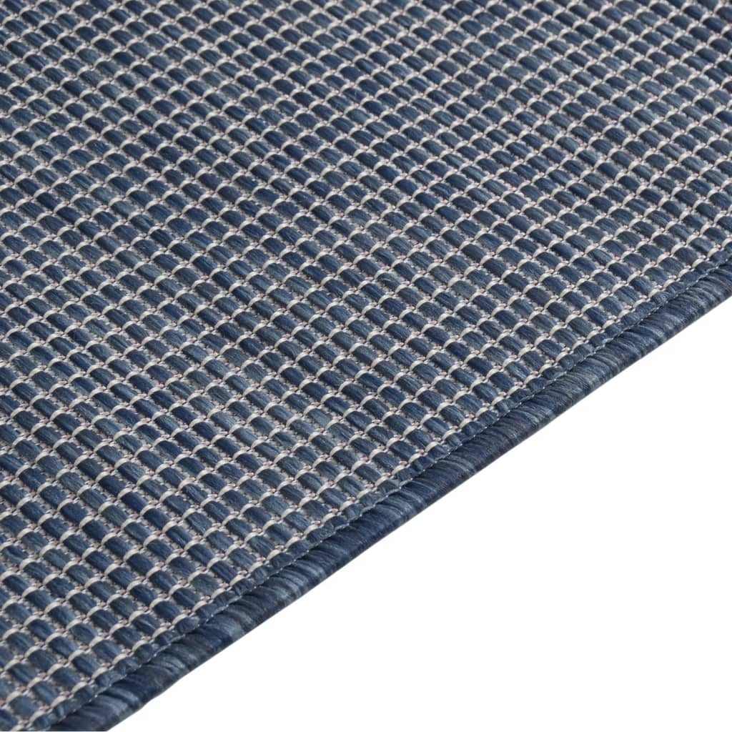 Outdoor Rug | Blue | Polypropylene | 120 x 170 cm