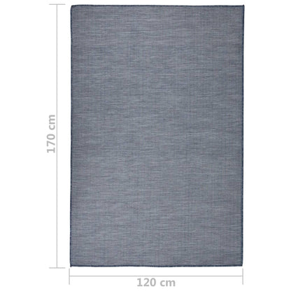 Outdoor Rug | Blue | Polypropylene | 120 x 170 cm