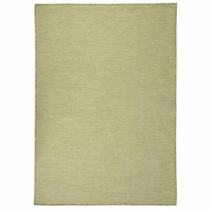 Outdoor Flatweave Rug 160x230 cm Green