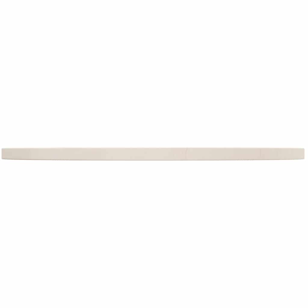 Table Top White Ø70x2.5 cm Solid Wood Pine