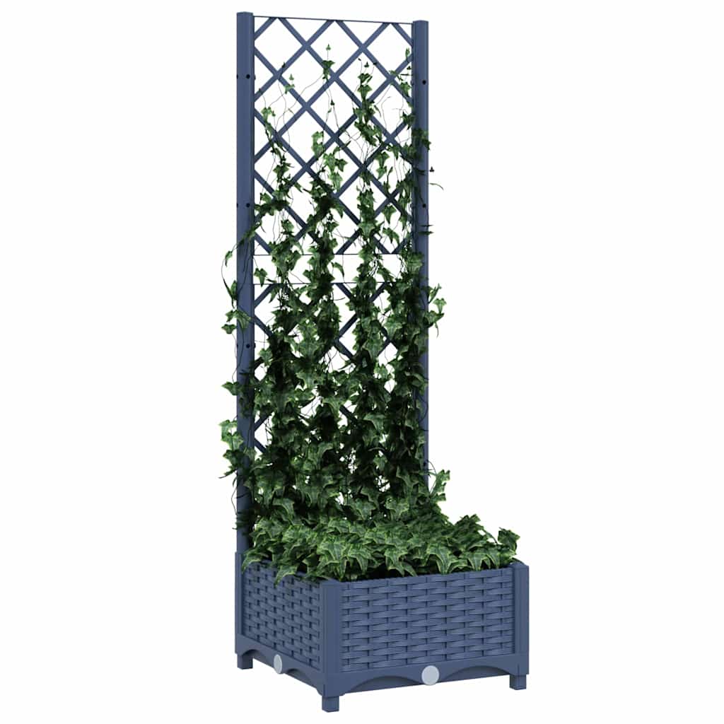 Garden Planter | Blue grey | Polypropylene | Large | Planters