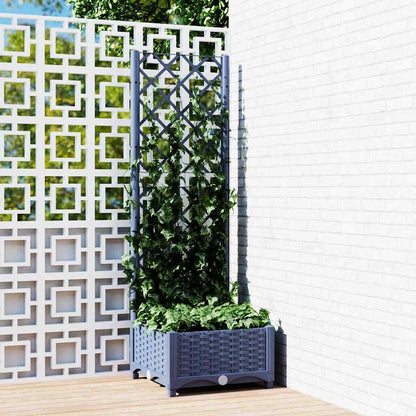 Garden Planter | Blue grey | Polypropylene | Large | Planters
