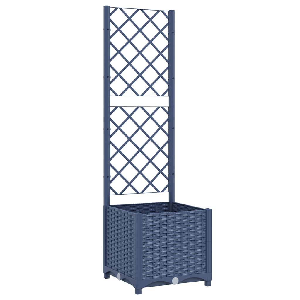 Garden Planter | Blue Grey | Polypropylene | Small | Planters