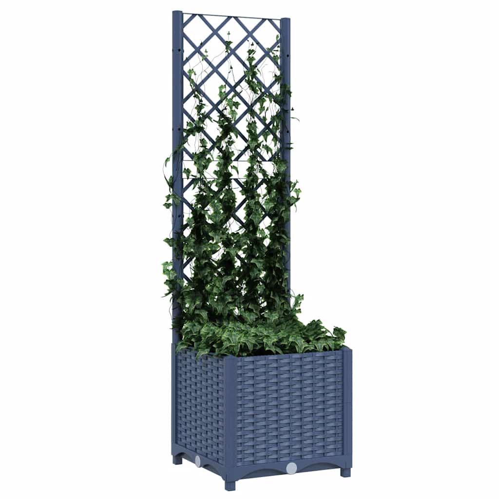 Garden Planter | Blue Grey | Polypropylene | Small | Planters