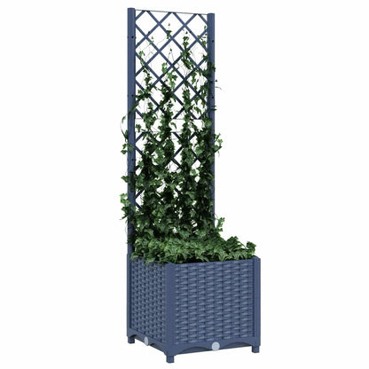 Garden Planter | Blue Grey | Polypropylene | Small | Planters