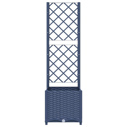 Garden Planter | Blue Grey | Polypropylene | Small | Planters