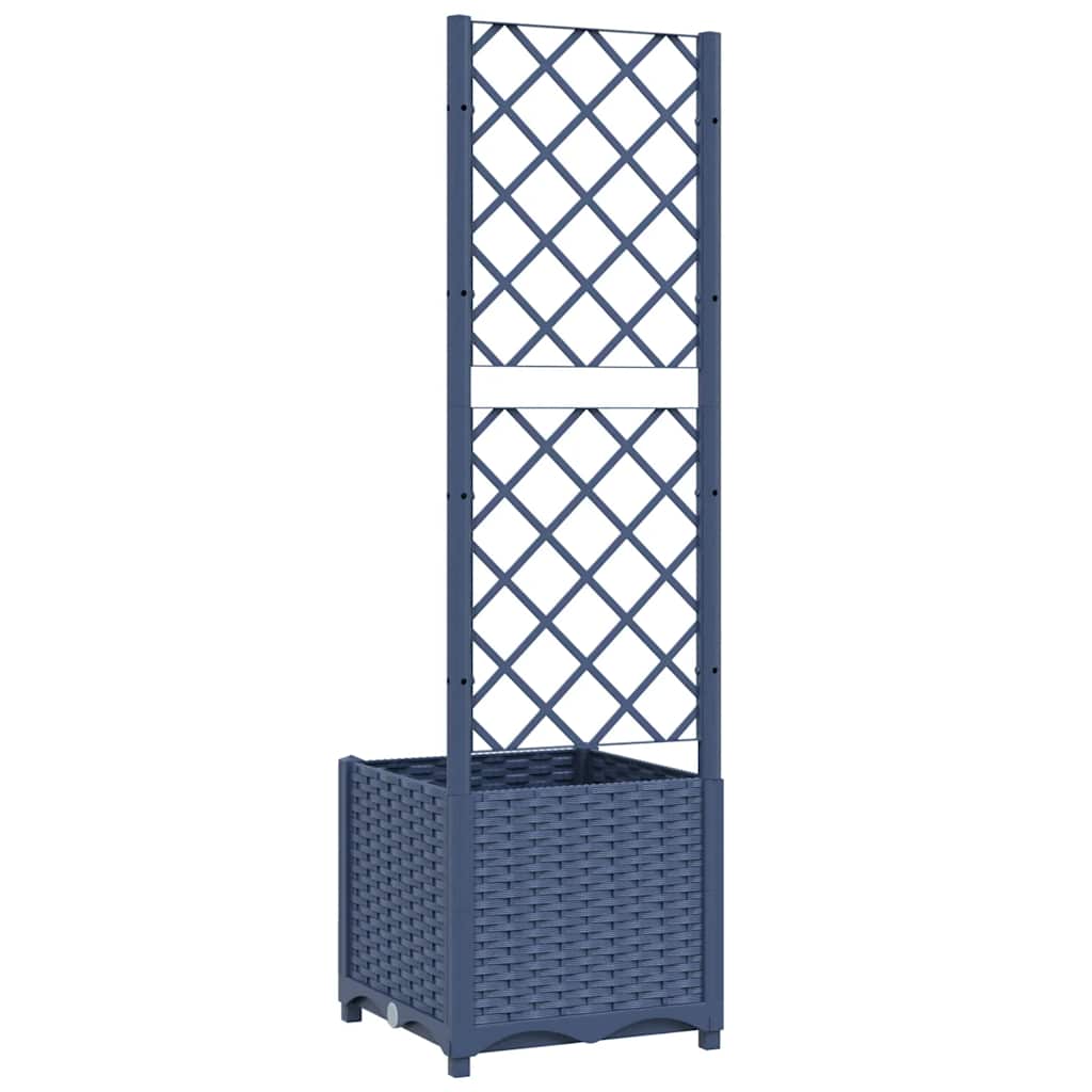 Garden Planter | Blue Grey | Polypropylene | Small | Planters