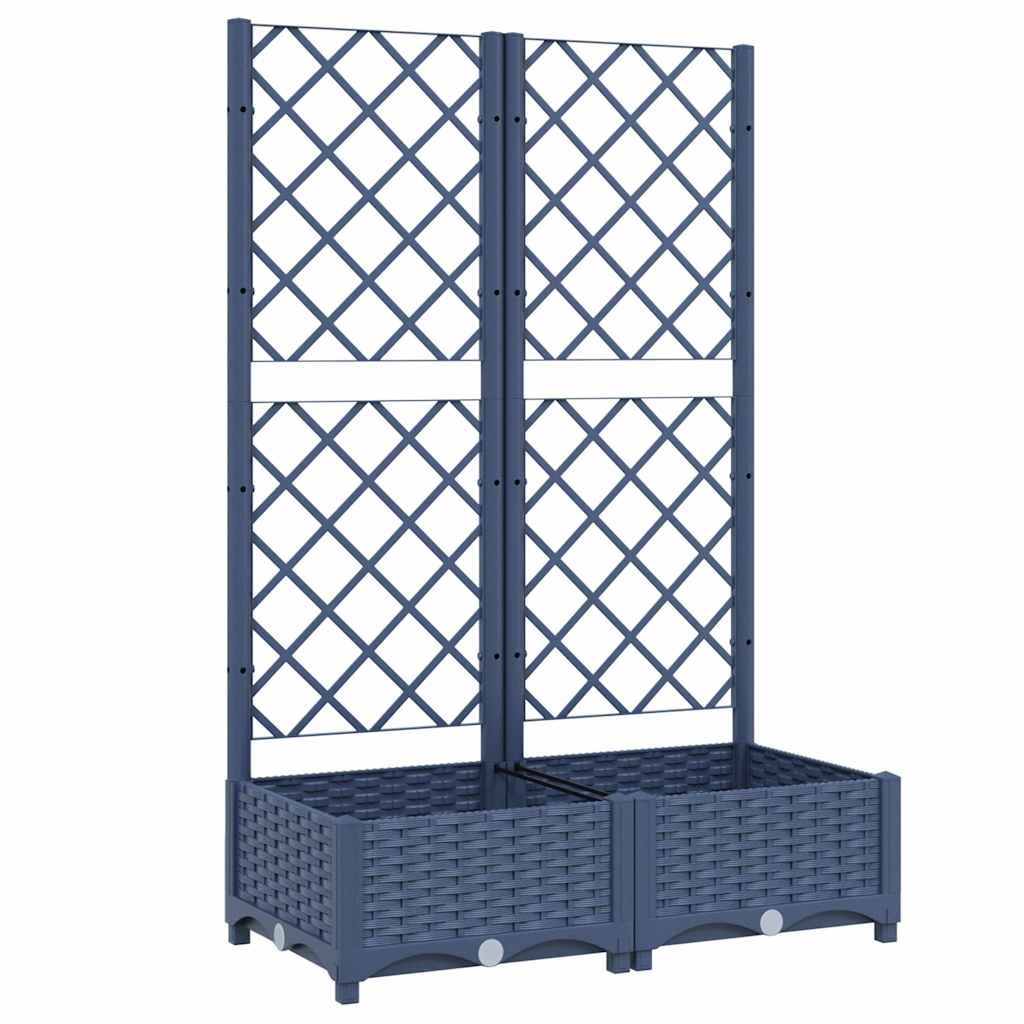 Garden Planter | Blue grey | Polypropylene | Large | Planters