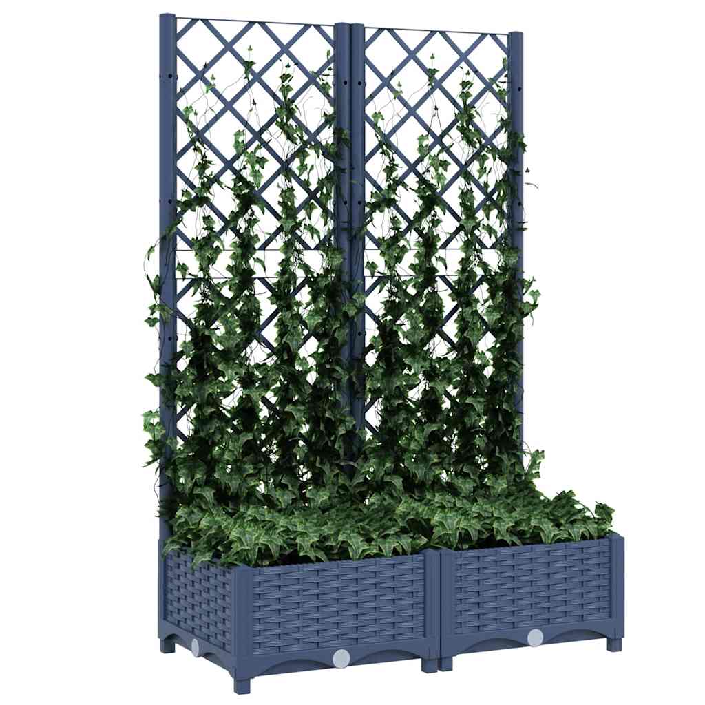 Garden Planter | Blue grey | Polypropylene | Large | Planters