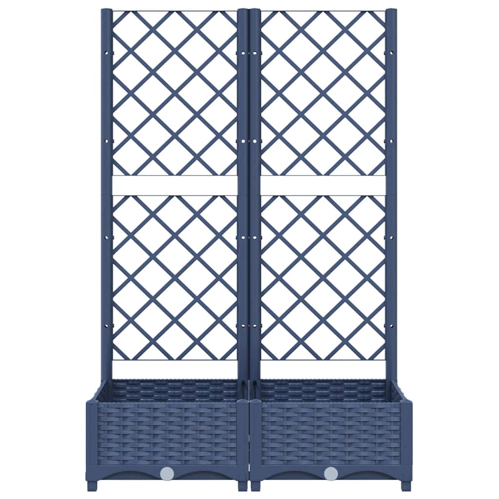 Garden Planter | Blue grey | Polypropylene | Large | Planters