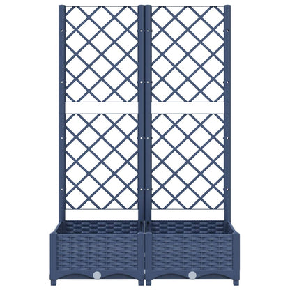 Garden Planter | Blue grey | Polypropylene | Large | Planters