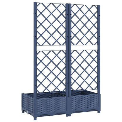 Garden Planter | Blue grey | Polypropylene | Large | Planters
