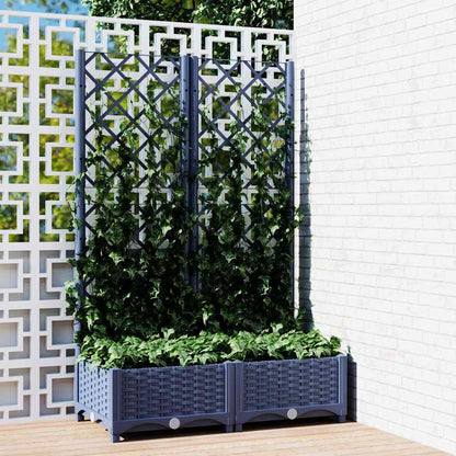 Garden Planter | Blue grey | Polypropylene | Large | Planters