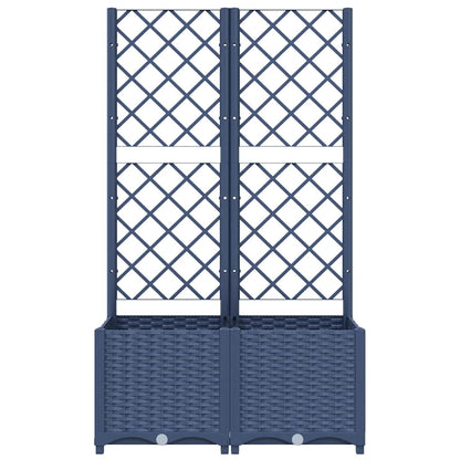 Garden Planter | Blue Grey | Polypropylene | Large | Planters