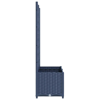 Garden Planter | Blue Grey | Polypropylene | Large | Planters