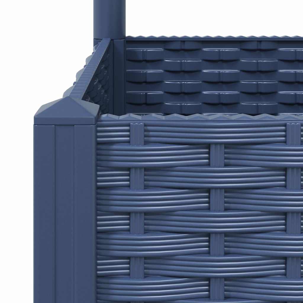 Garden Planter | Blue Grey | Polypropylene | Large | Planters