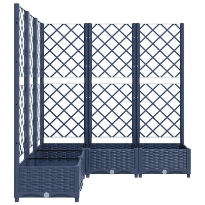 Garden Planter | Blue Grey | PP (polypropylene) | Large |  Planters