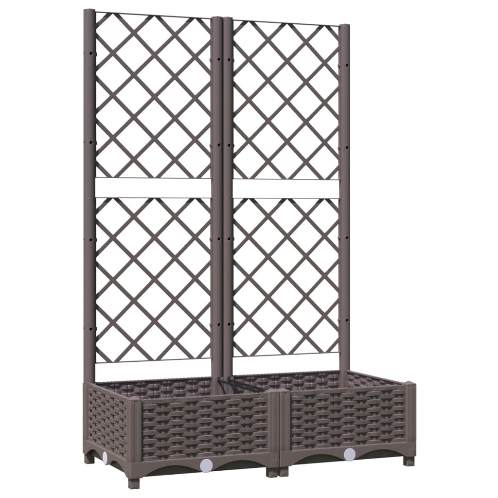 Garden Planter | Brown | Polypropylene | Large | Planters
