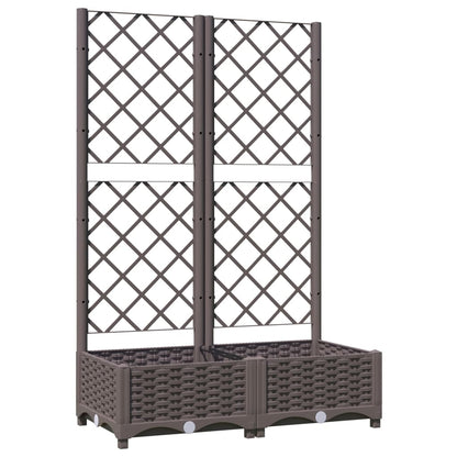 Garden Planter | Brown | Polypropylene | Large | Planters