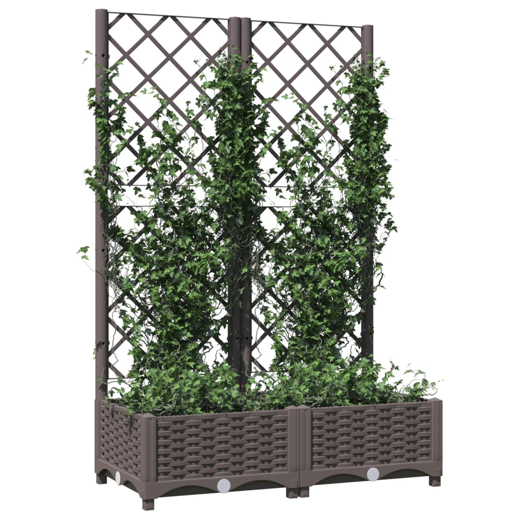 Garden Planter | Brown | Polypropylene | Large | Planters