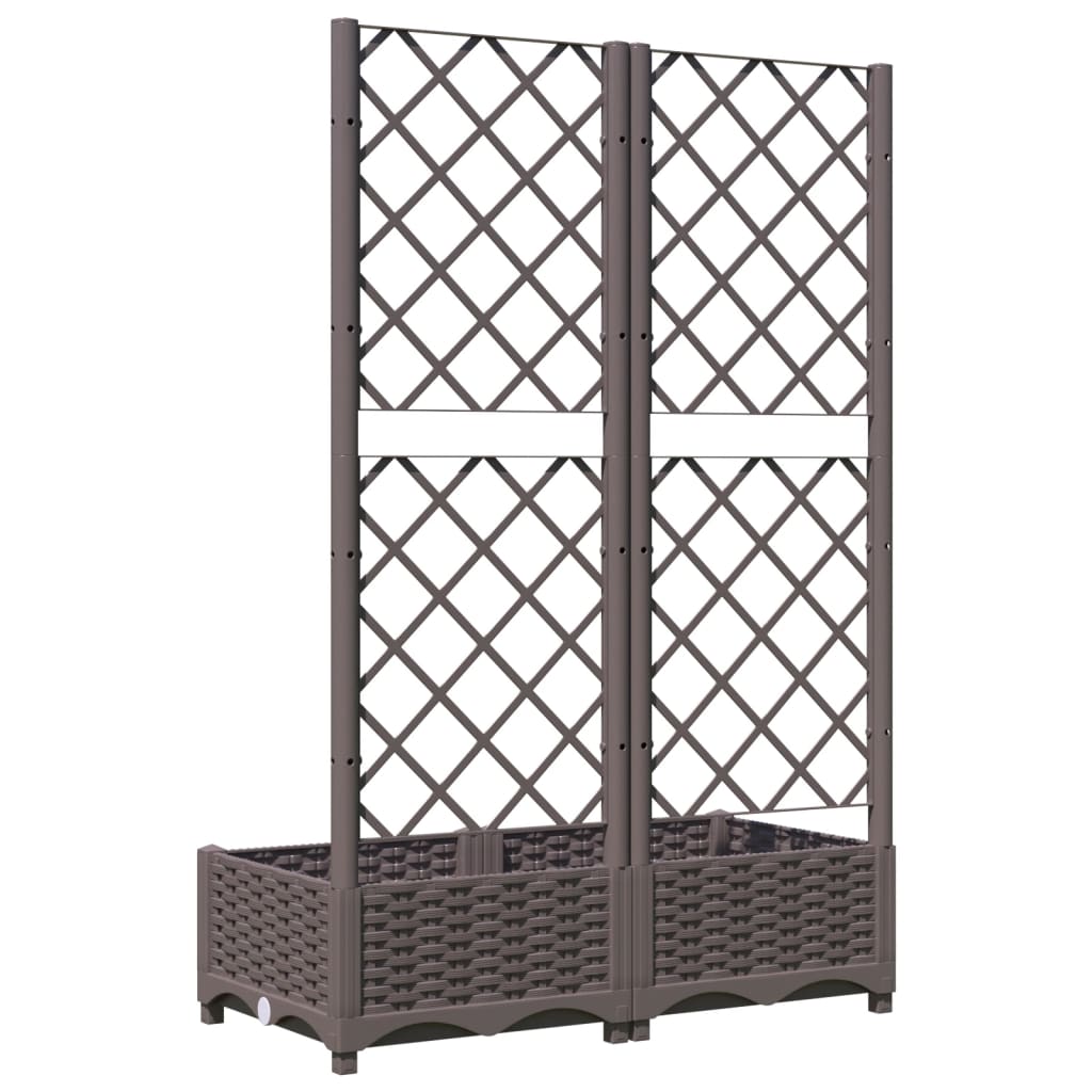 Garden Planter | Brown | Polypropylene | Large | Planters