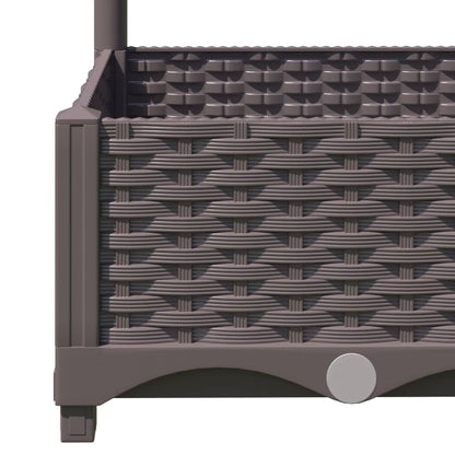 Garden Planter | Brown | Polypropylene | Large | Planters