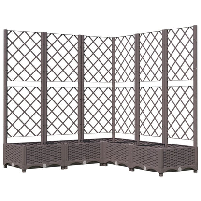 Garden Planter | Brown | Polypropylene | Large | Planters