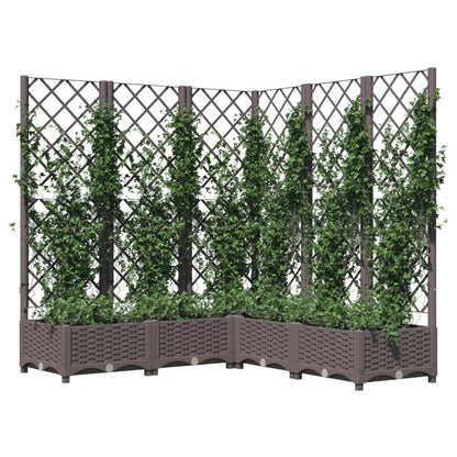 Garden Planter | Brown | Polypropylene | Large | Planters