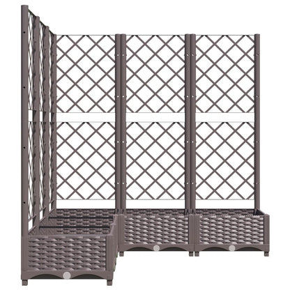 Garden Planter | Brown | Polypropylene | Large | Planters