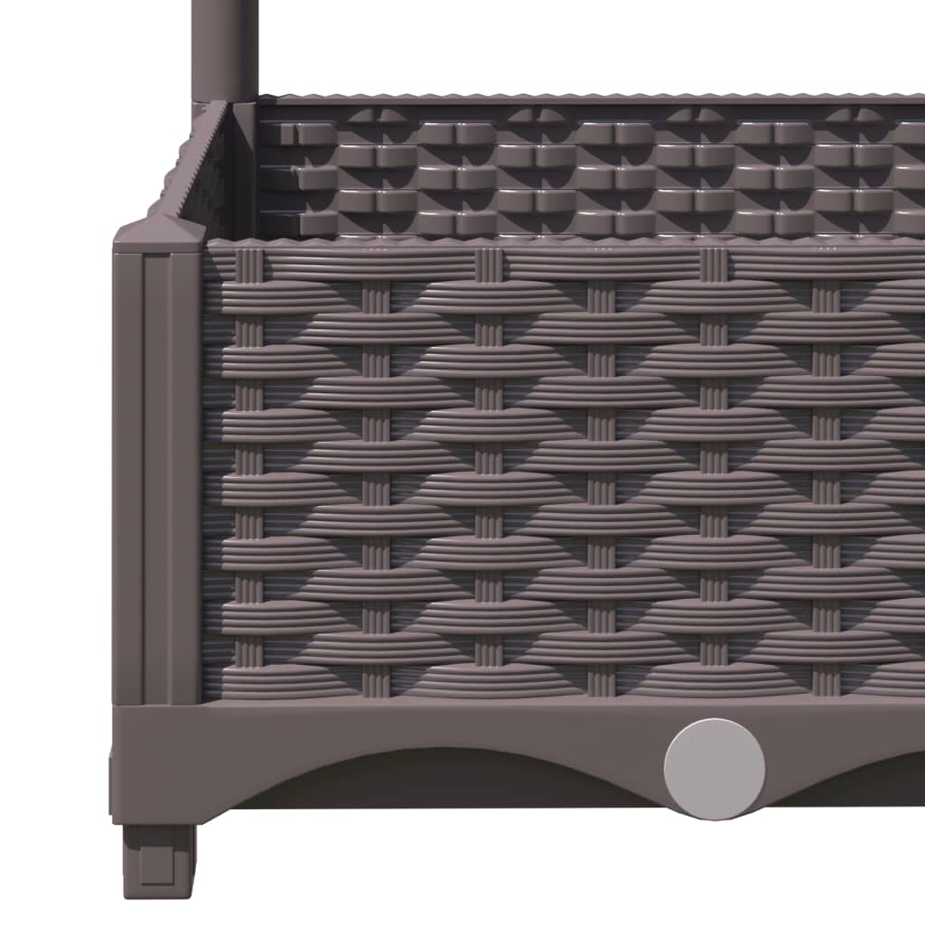 Garden Planter | Brown | Polypropylene | Large | Planters