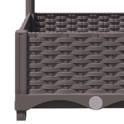Garden Planter | Brown | Polypropylene | Large | Planters