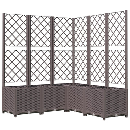 Garden Planter | Brown | Polypropylene | Large | Planters