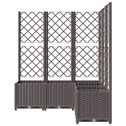 Garden Planter | Brown | Polypropylene | Large | Planters