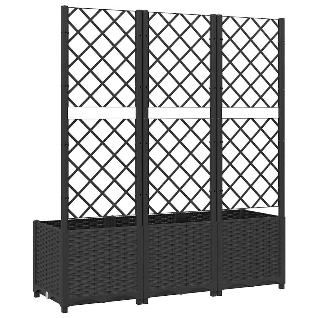 Garden Planter | Black | Polypropylene | Large | Planters
