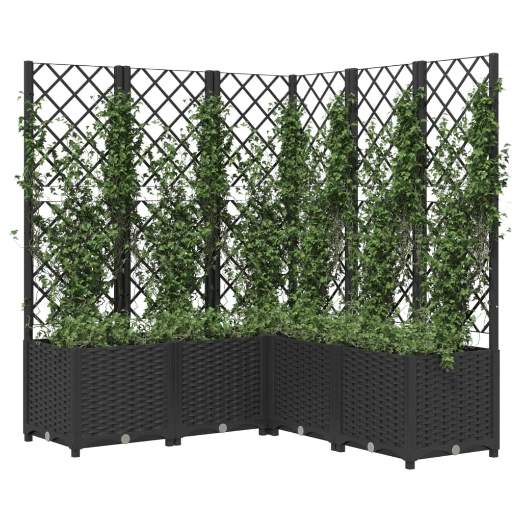 Garden Planter | Black | Polypropylene | Large | Planters