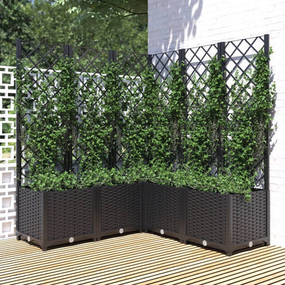 Garden Planter | Black | Polypropylene | Large | Planters